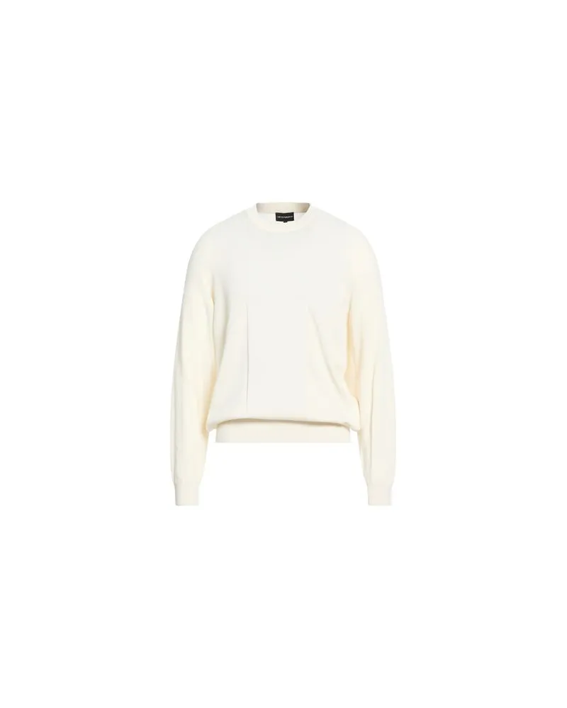 Emporio Armani STRICKWAREN - Pulloverauf YOOX.COM Elfenbein