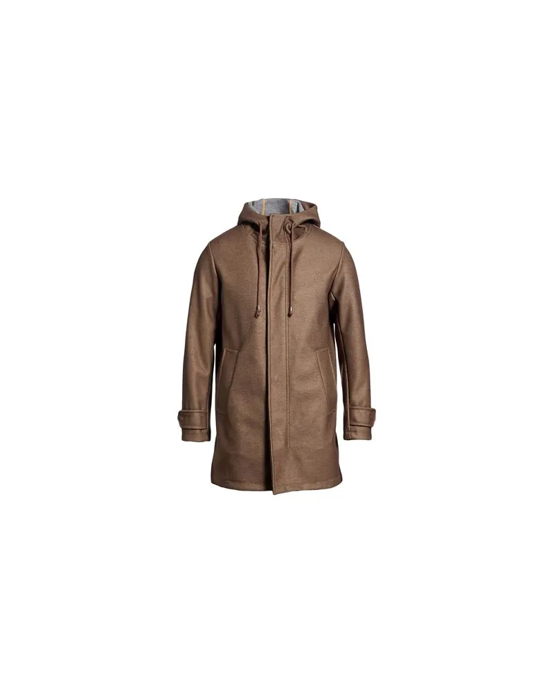 AT.P.CO JACKEN & MÄNTEL - Mäntelauf YOOX.COM Khaki