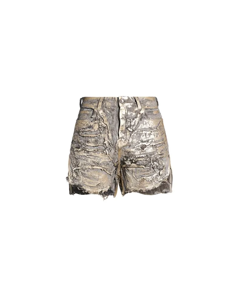 Rick Owens HOSEN & RÖCKE - Jeansshortsauf YOOX.COM Platin