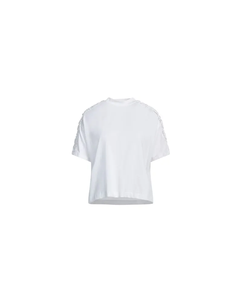 Alpha Studio TOPS - T-shirtsauf YOOX.COM Weiß