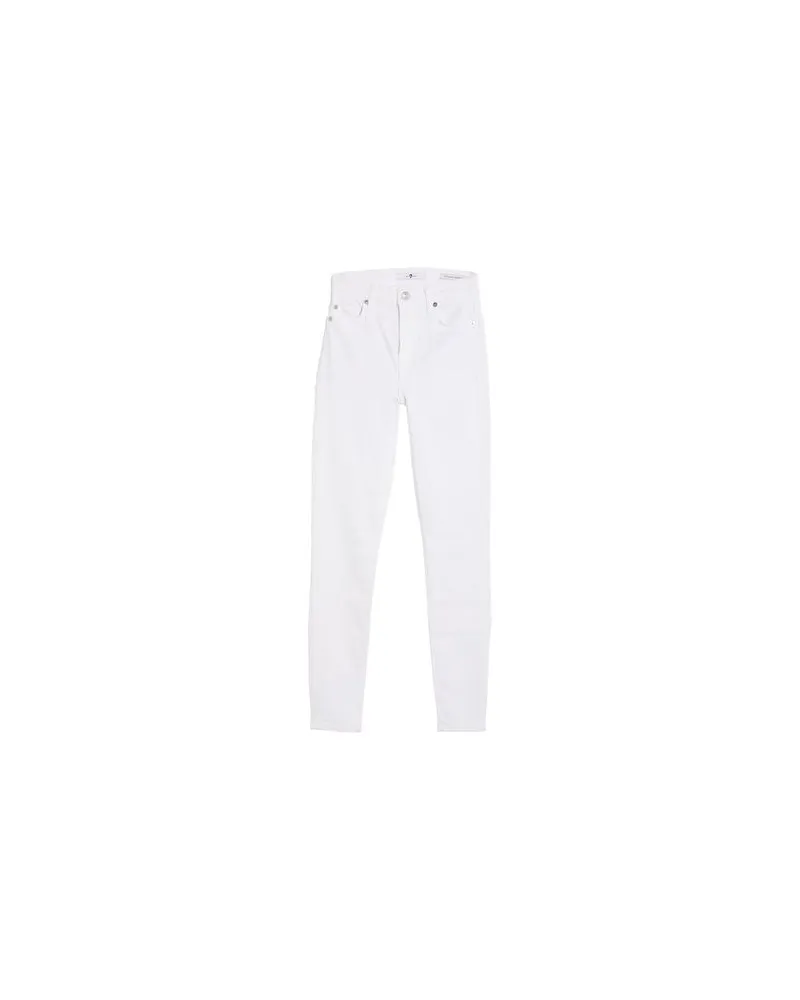 7 for all mankind HOSEN & RÖCKE - Jeanshosenauf YOOX.COM Weiß
