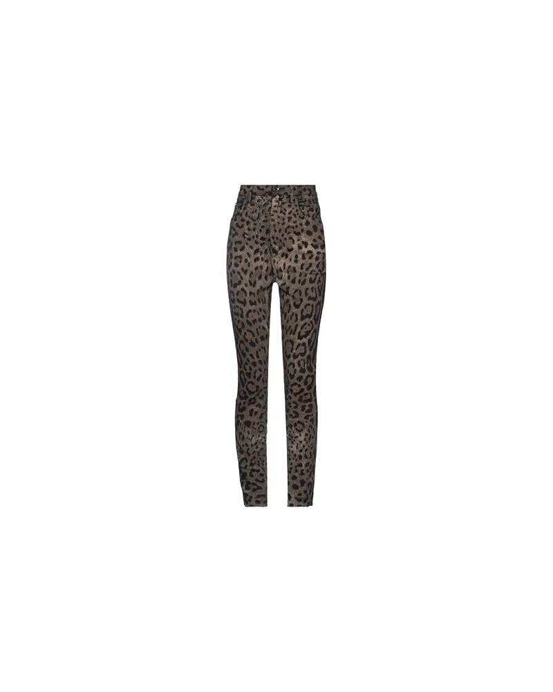 Dolce & Gabbana DENIM - HOSEN & RÖCKE - Hosenauf YOOX.COM Braun