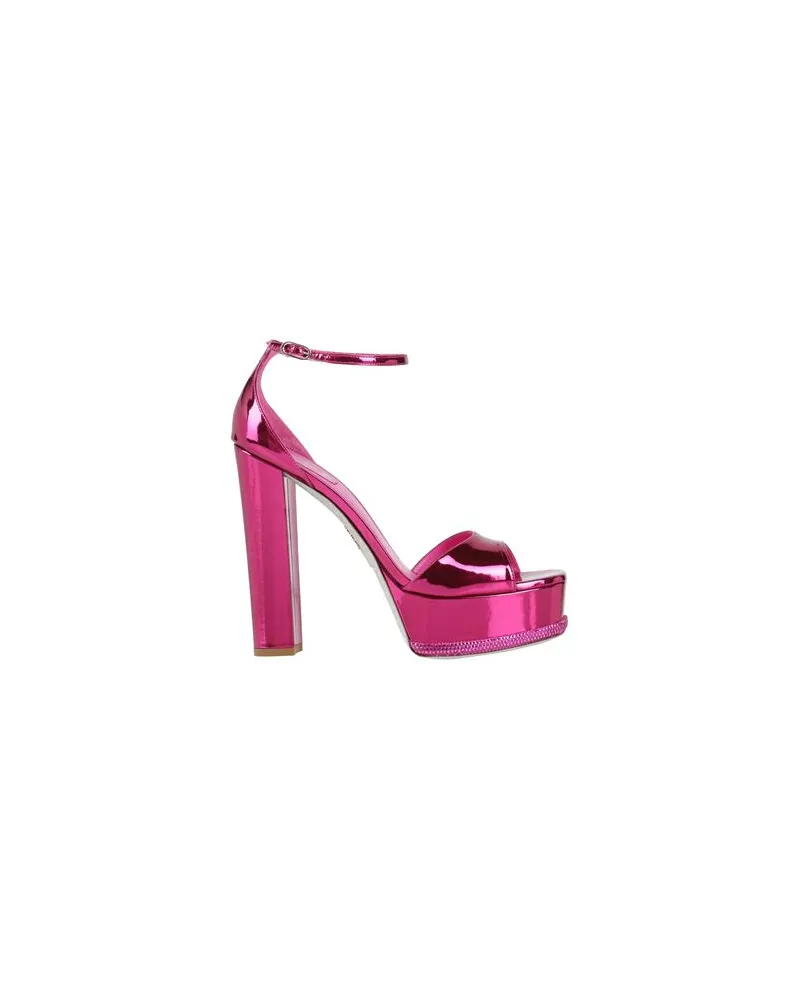 René Caovilla SCHUHE - Sandalenauf YOOX.COM Fuchsia