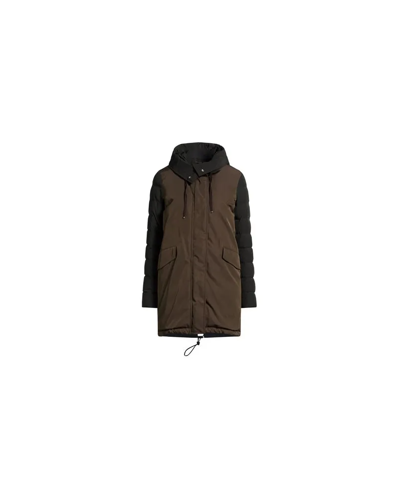 MOORER JACKEN & MÄNTEL - Pufferjacken & Daunenjackenauf YOOX.COM Militärgrün