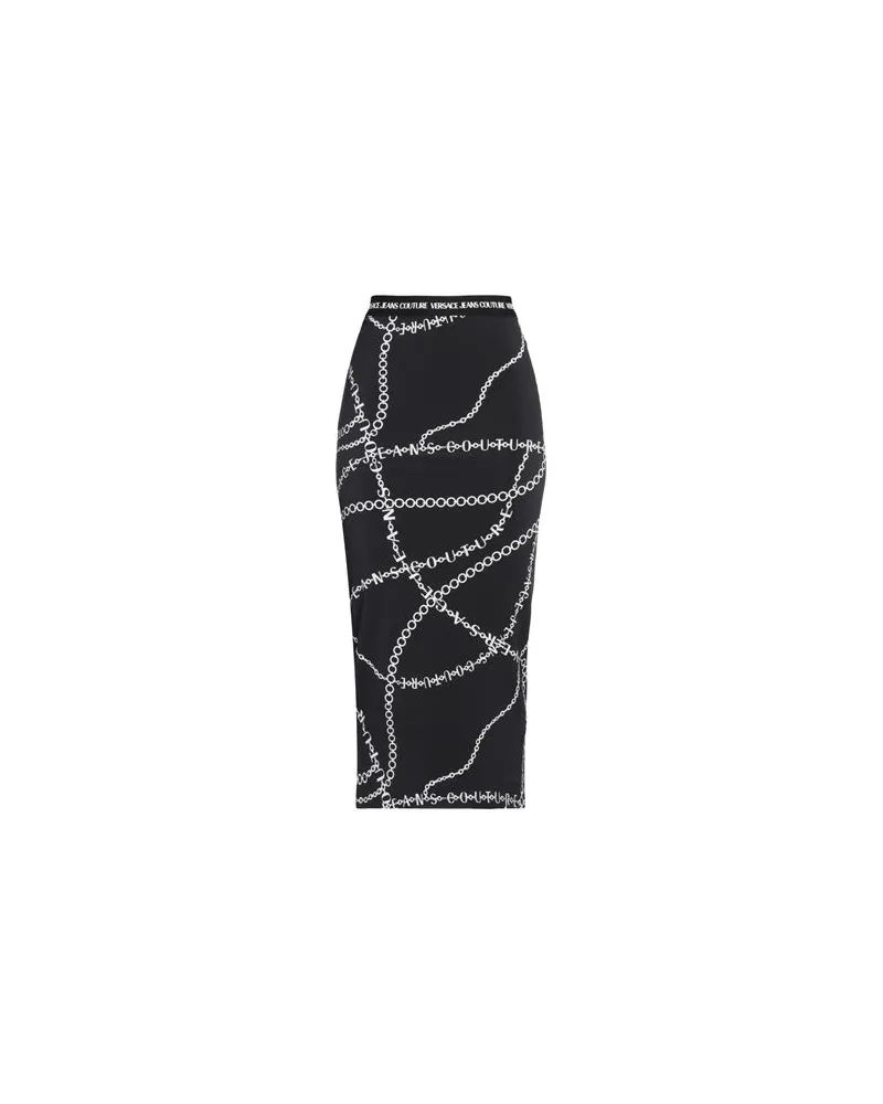 Versace Jeans HOSEN & RÖCKE - Midi-Röckeauf YOOX.COM Schwarz