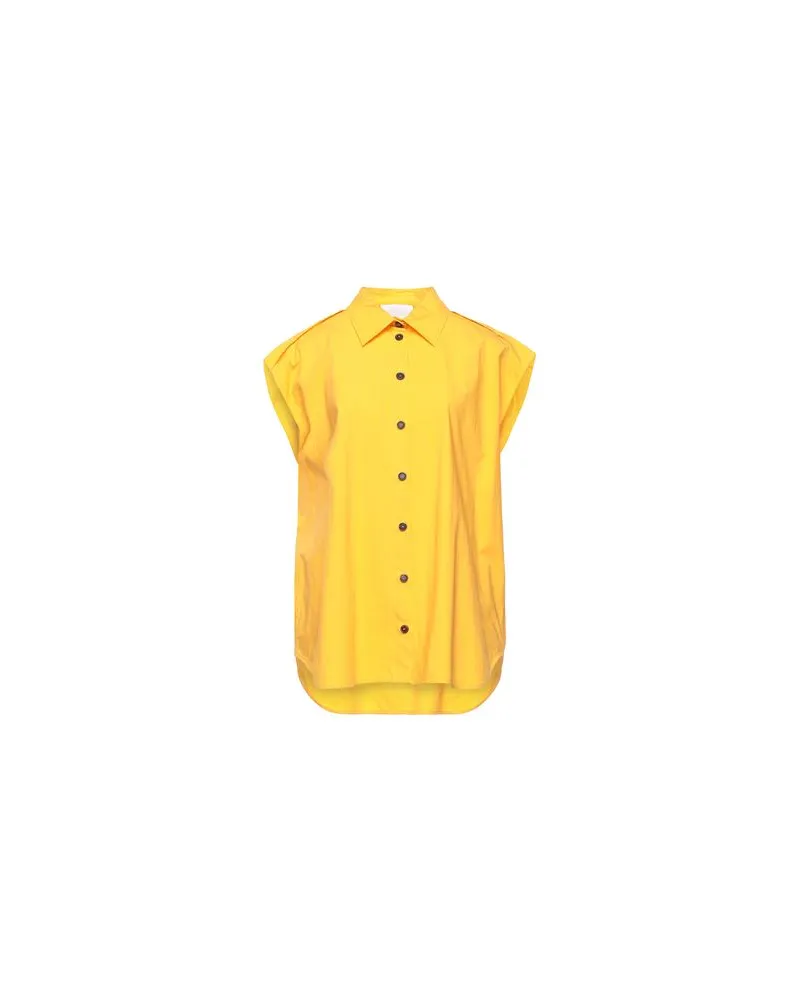 Erika Cavallini TOPS - Hemdenauf YOOX.COM Gelb