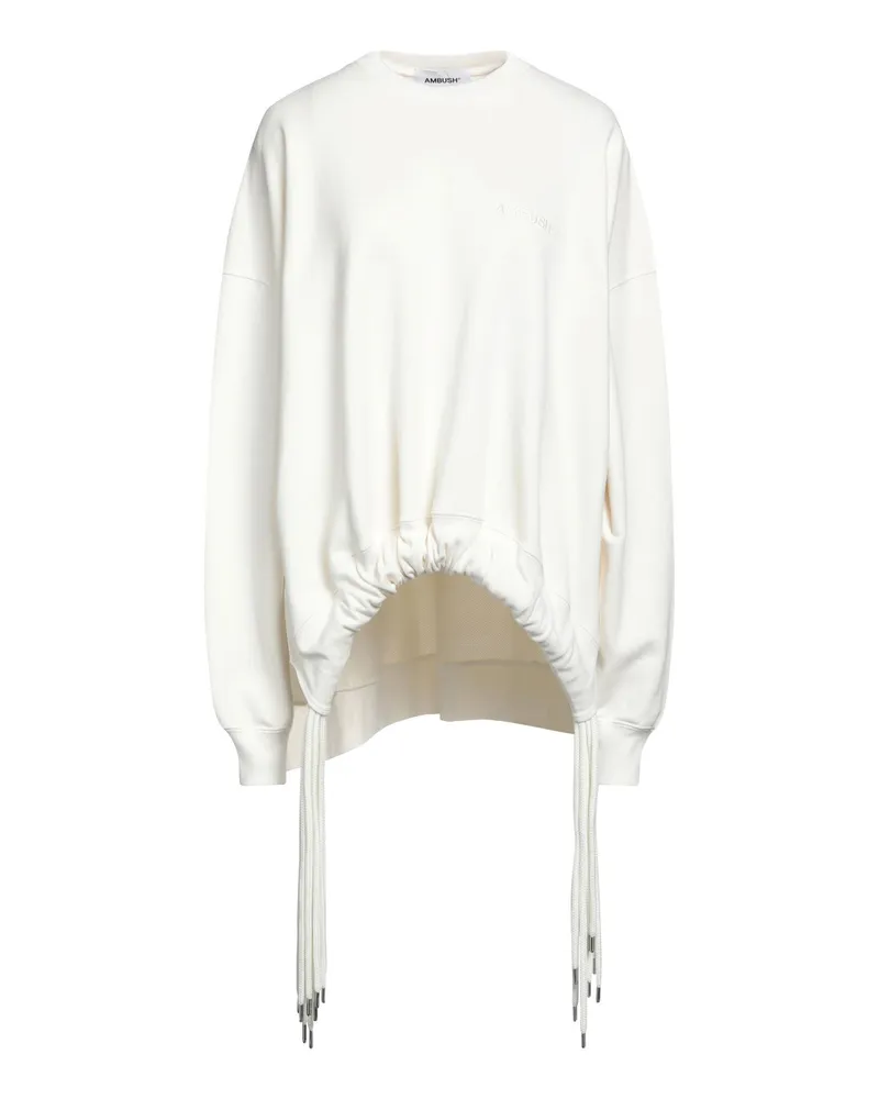 AMBUSH Sweatshirt Elfenbein