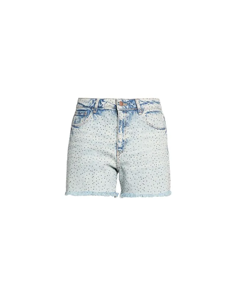 Guess HOSEN & RÖCKE - Jeansshortsauf YOOX.COM Blau