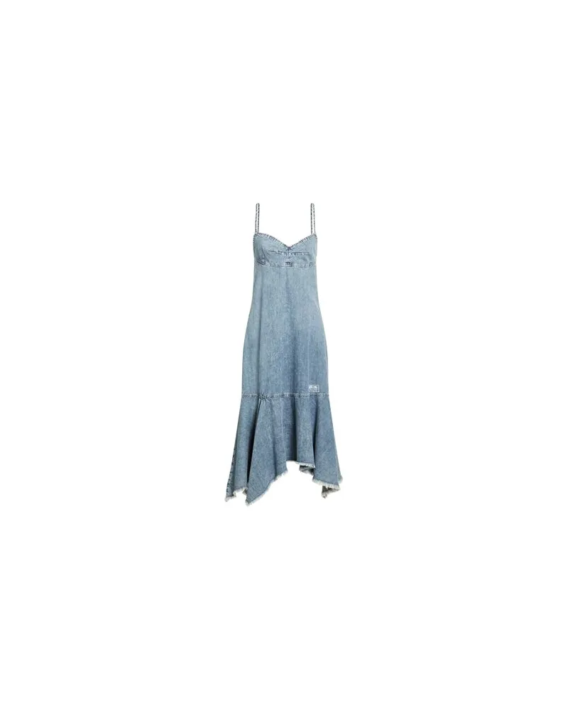Moschino KLEIDER - Midi-Kleiderauf YOOX.COM Blau