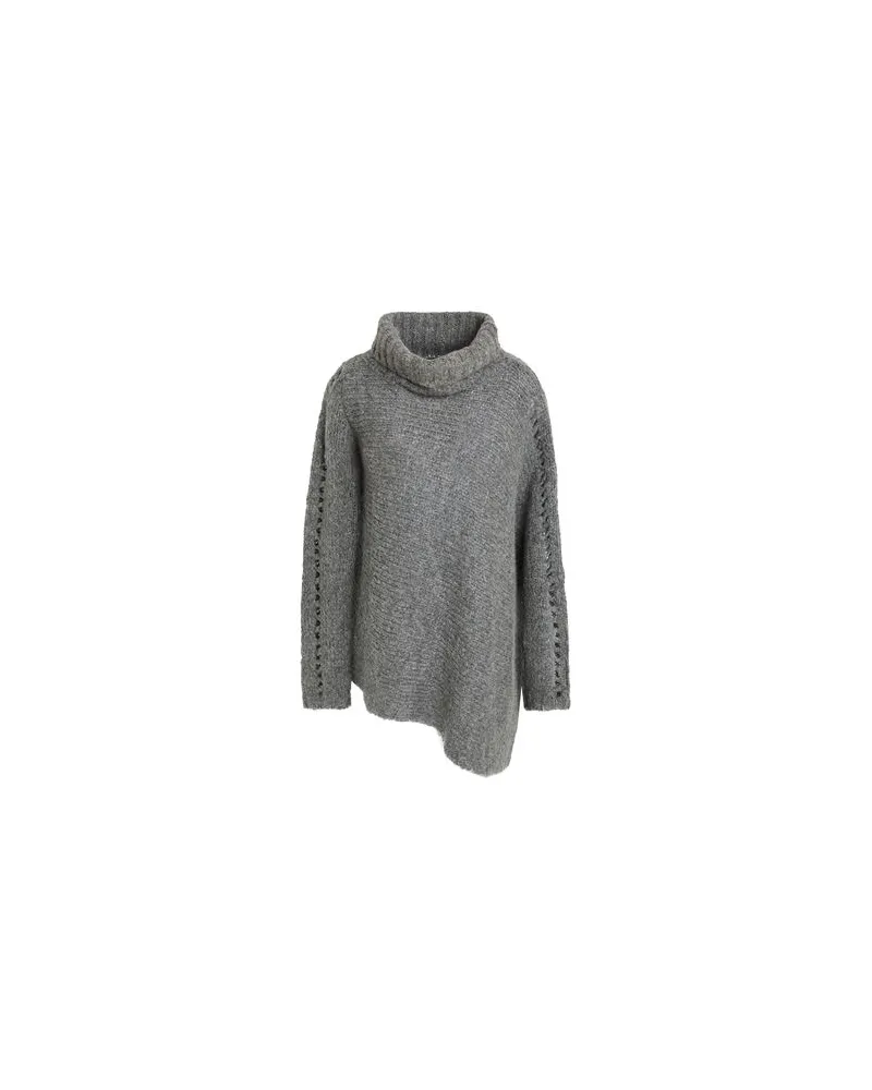 Twin-Set STRICKWAREN - Rollkragenpulloverauf YOOX.COM Grau