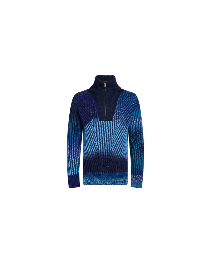 Dondup STRICKWAREN - Rollkragenpulloverauf YOOX.COM Azurblau