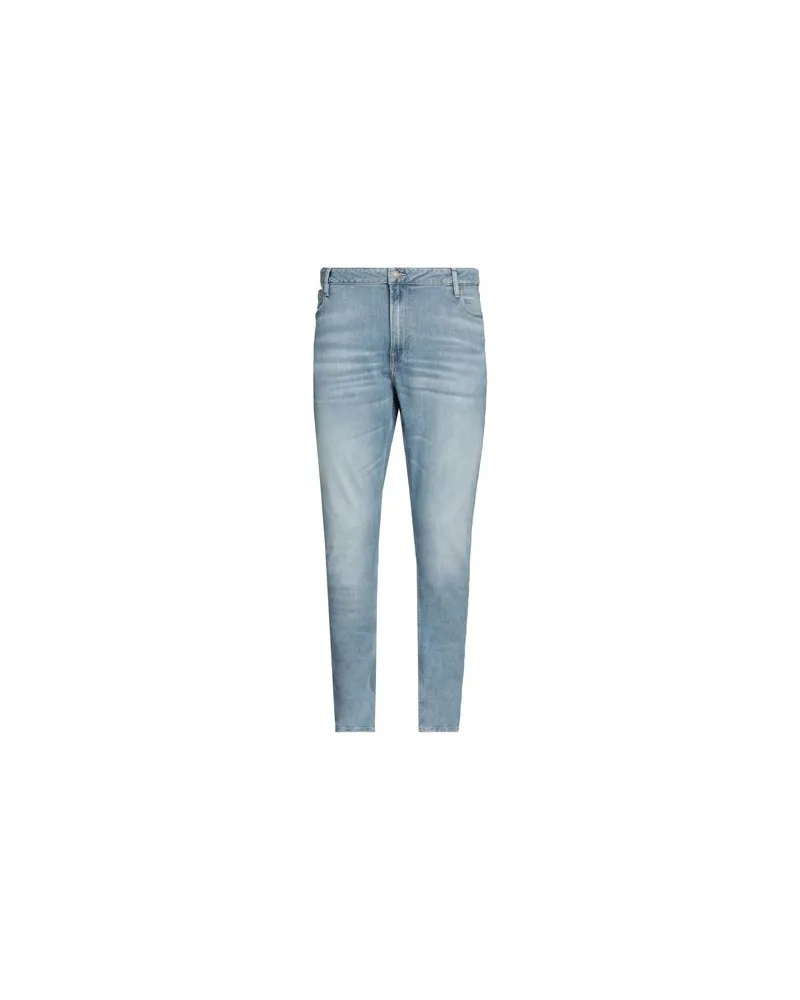 Guess HOSEN & RÖCKE - Jeanshosenauf YOOX.COM Blau
