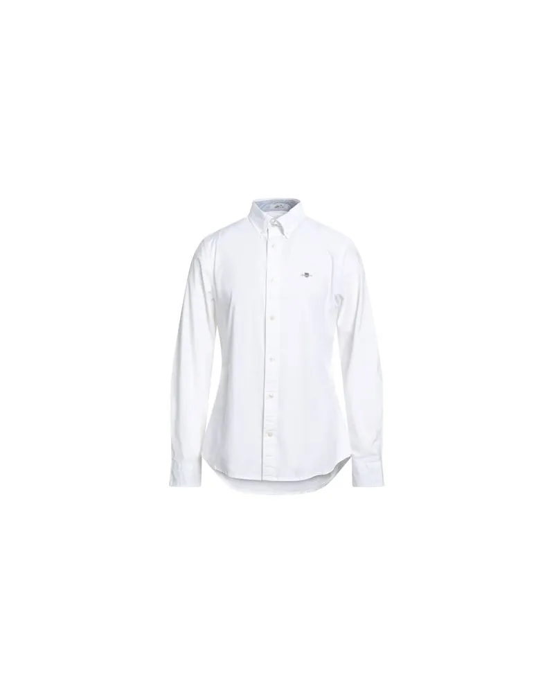 Gant TOPS - Hemdenauf YOOX.COM Weiß
