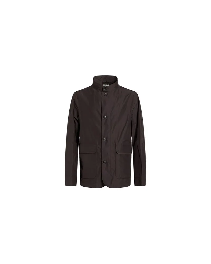 Ermenegildo Zegna JACKEN & MÄNTEL - Jacken und Anoraksauf YOOX.COM Schwarz