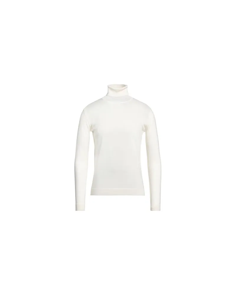 Roberto Collina STRICKWAREN - Rollkragenpulloverauf YOOX.COM Cremeweiß