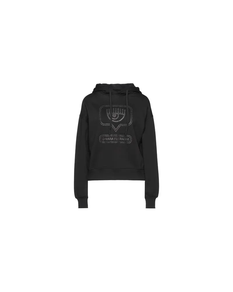 Chiara Ferragni TOPS - Sweatshirtsauf YOOX.COM Schwarz