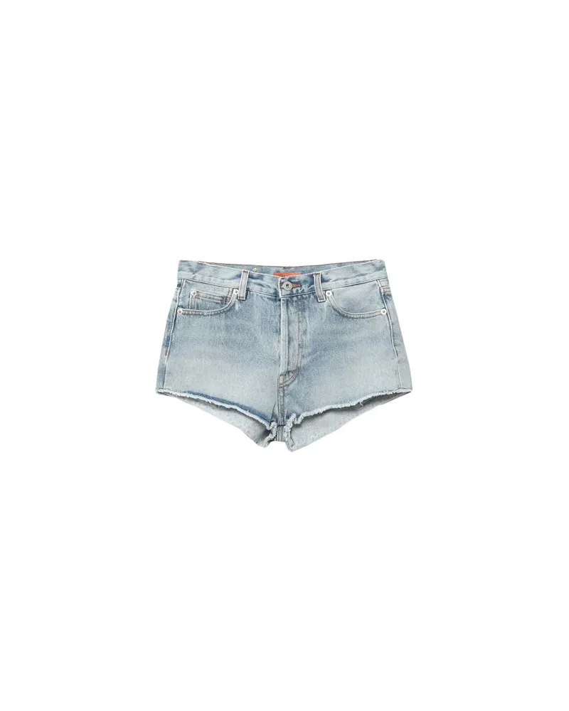 Heron Preston HOSEN & RÖCKE - Jeansshortsauf YOOX.COM Blau
