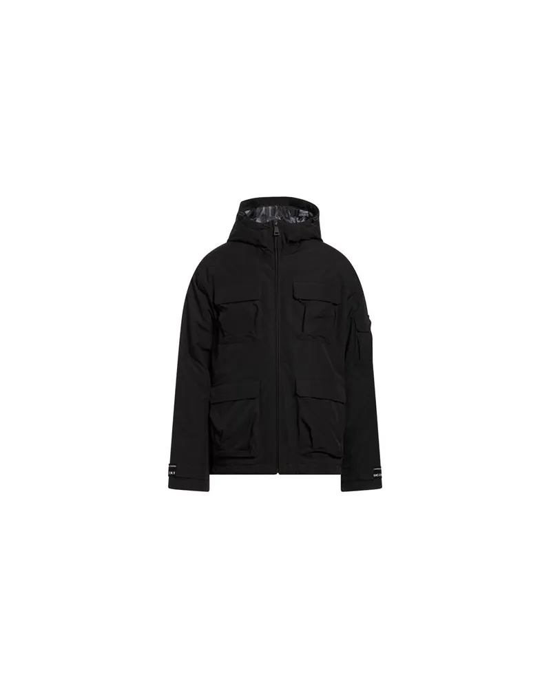 Versace Jeans JACKEN & MÄNTEL - Jacken und Anoraksauf YOOX.COM Schwarz