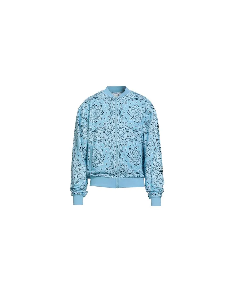 Moschino TOPS - Sweatshirtsauf YOOX.COM Hellblau