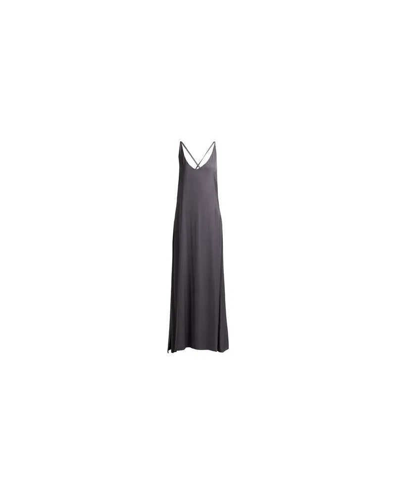 Peserico KLEIDER - Maxi-Kleiderauf YOOX.COM Braungrau