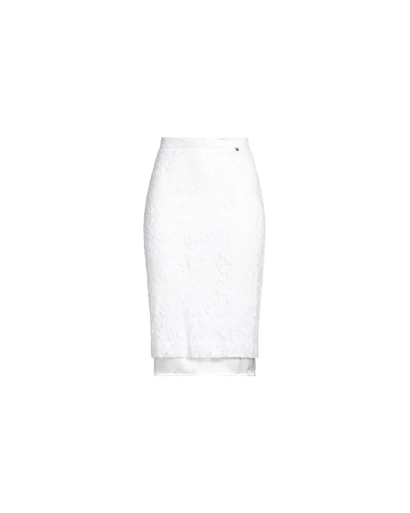 Kocca HOSEN & RÖCKE - Midi-Röckeauf YOOX.COM Weiß