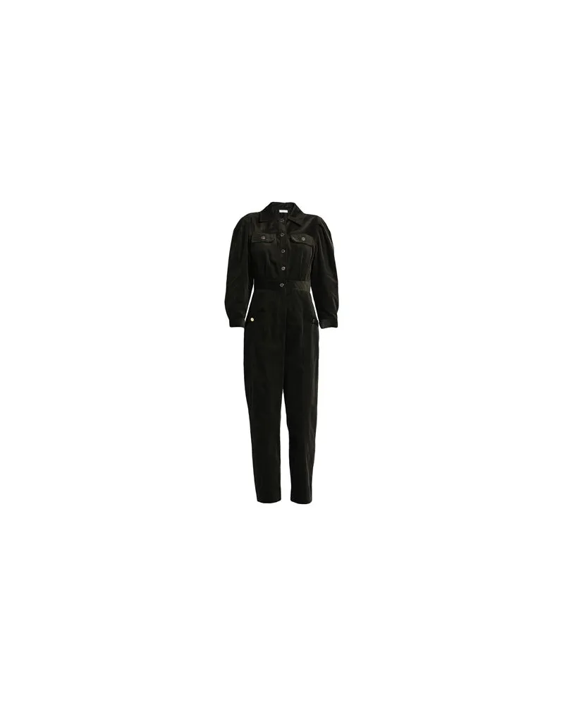 Sandro OVERALLS - Jumpsuitsauf YOOX.COM Militärgrün