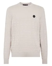 Philipp Plein Pullover Beige