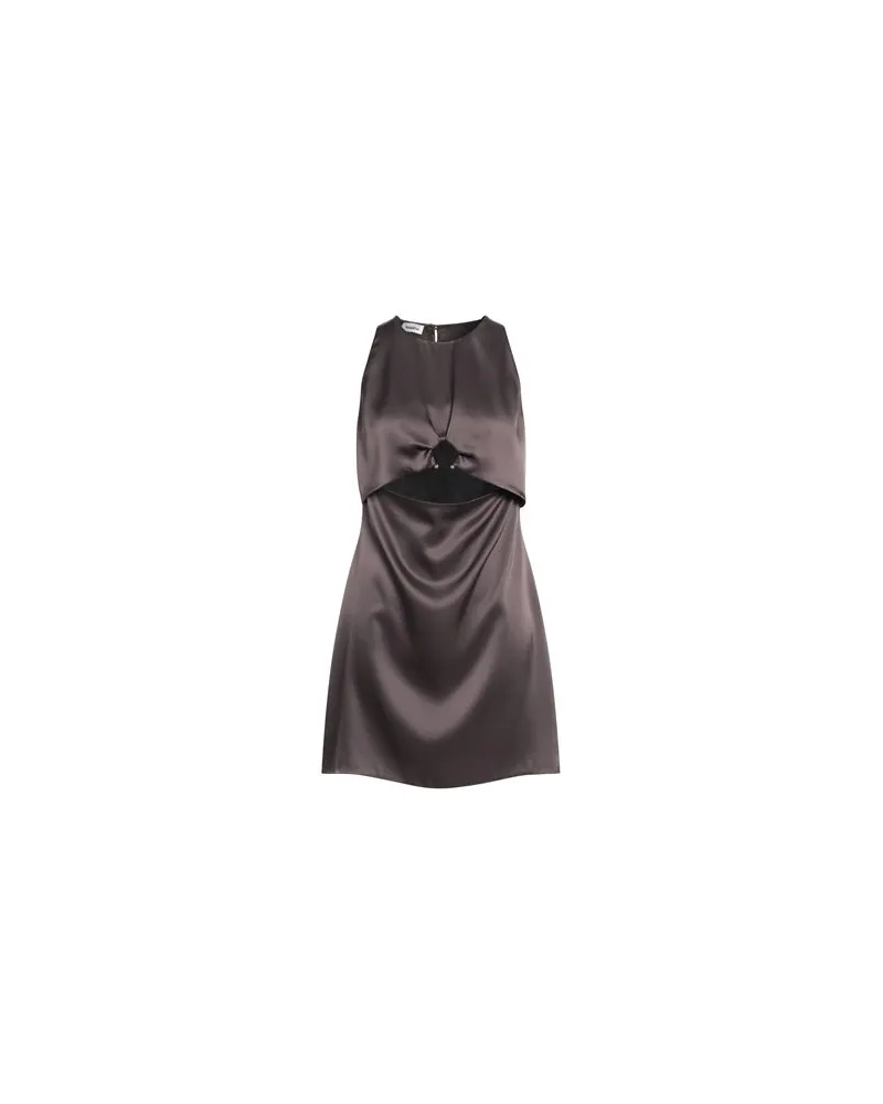 Nanushka KLEIDER - Mini-Kleiderauf YOOX.COM Dunkelbraun