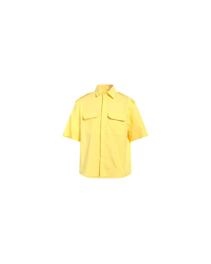 Neil Barrett TOPS - Hemdenauf YOOX.COM Gelb