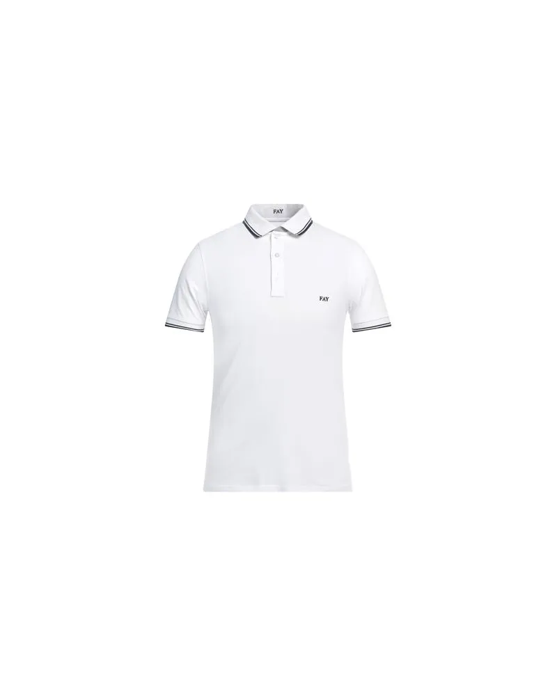 Fay TOPS - Poloshirtsauf YOOX.COM Weiß