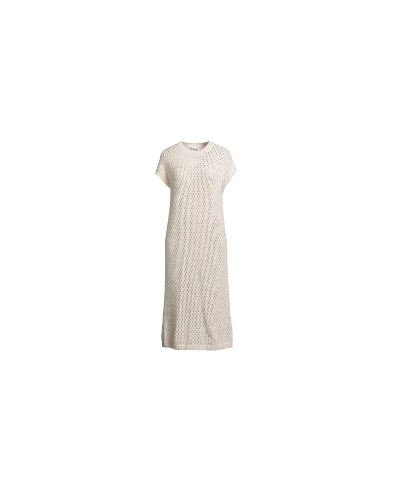 Peserico KLEIDER - Midi-Kleiderauf YOOX.COM Cremeweiß