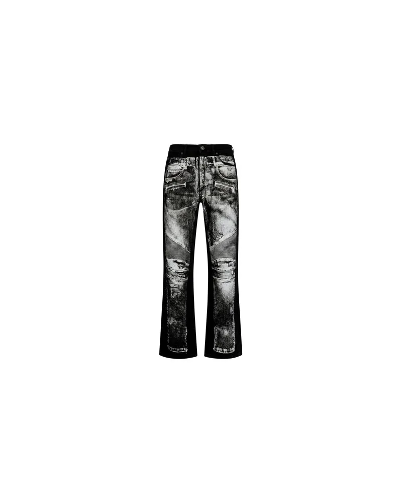 Balmain HOSEN & RÖCKE - Jeanshosenauf YOOX.COM Schwarz