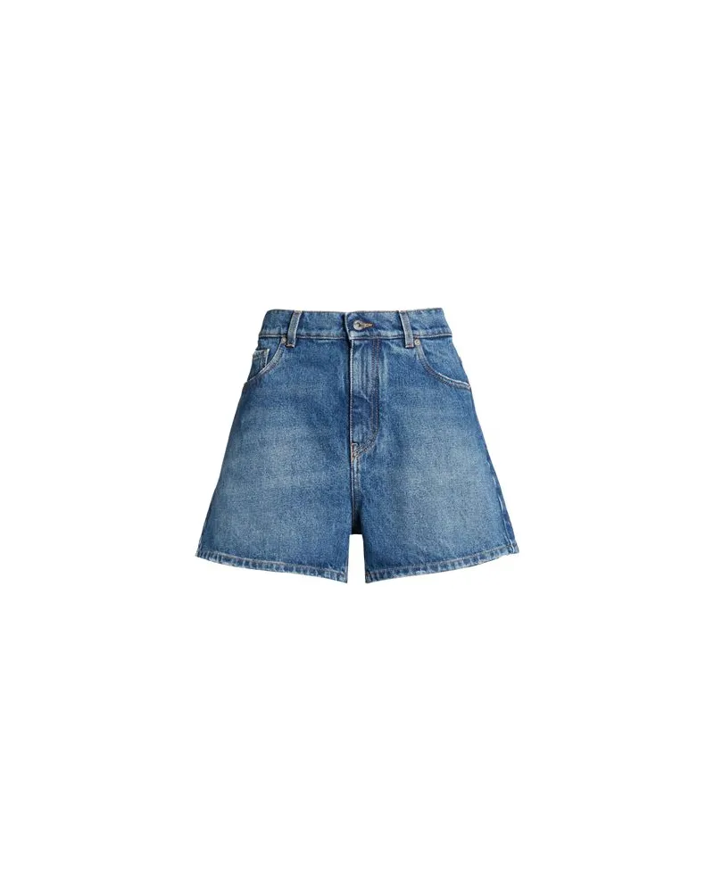 OFF-WHITE HOSEN & RÖCKE - Jeansshortsauf YOOX.COM Blau