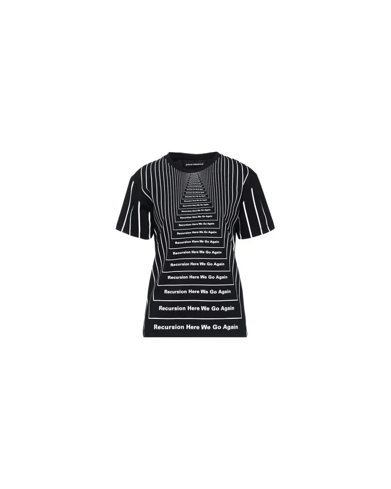 Paco Rabanne TOPS - T-shirtsauf YOOX.COM Schwarz
