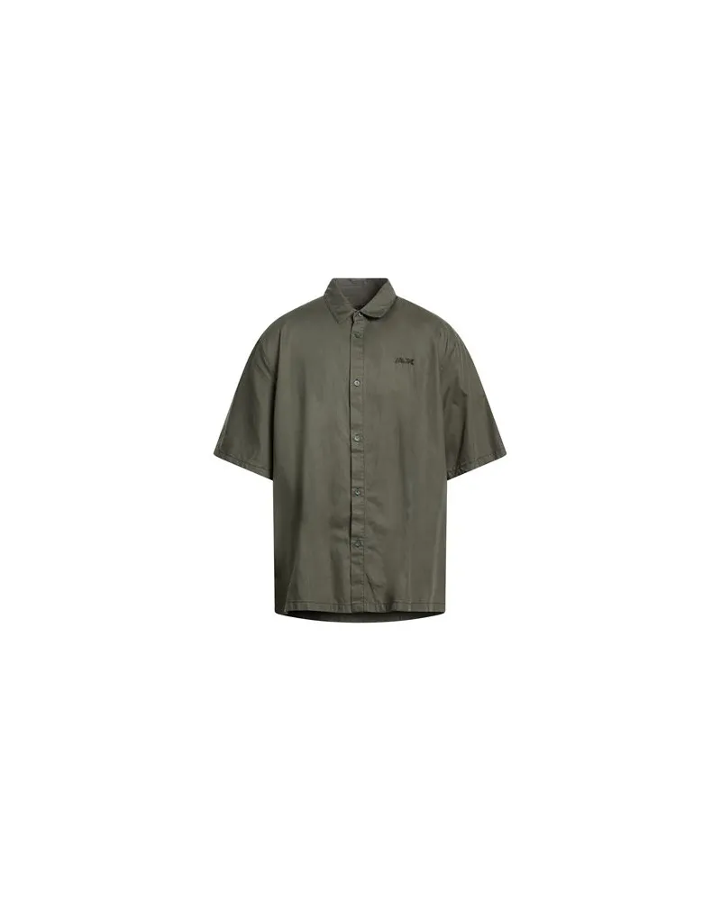 Armani Exchange TOPS - Hemdenauf YOOX.COM Militärgrün