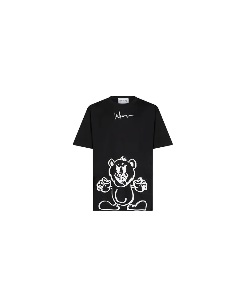 Iceberg TOPS - T-shirtsauf YOOX.COM Schwarz