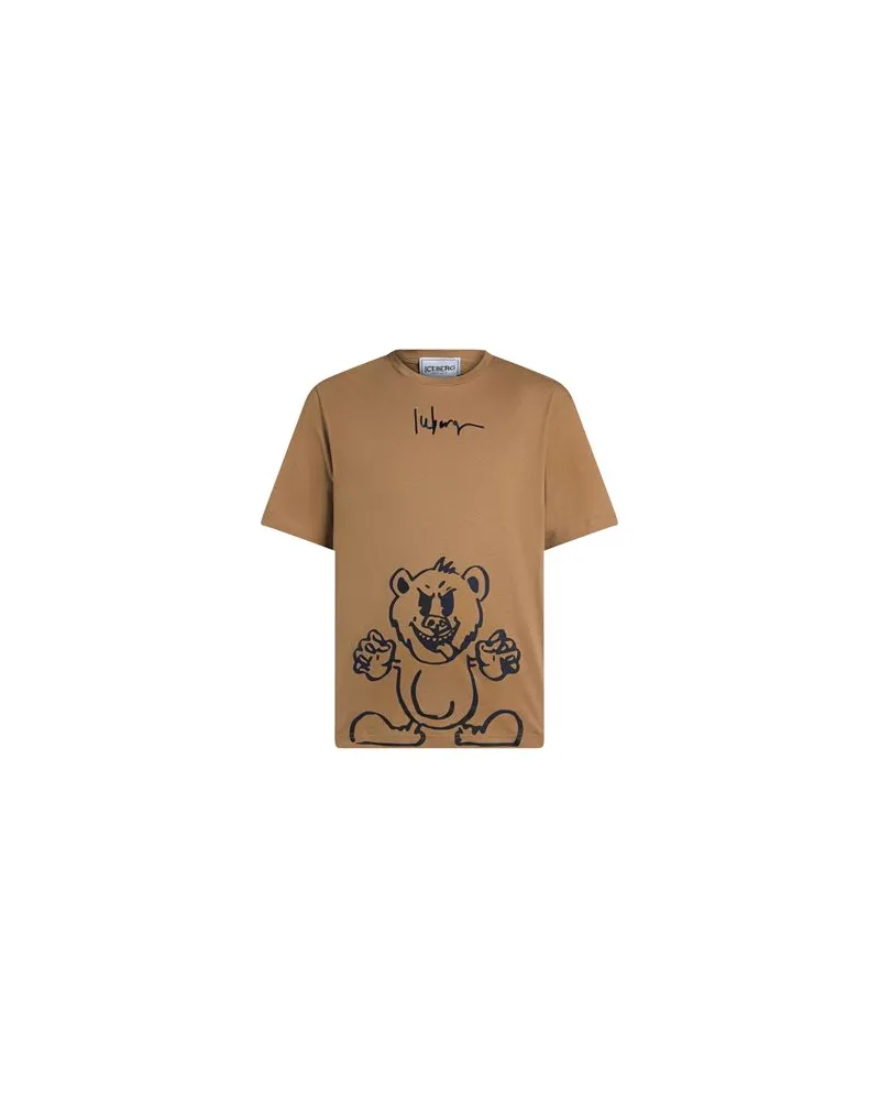 Iceberg TOPS - T-shirtsauf YOOX.COM Hellbraun