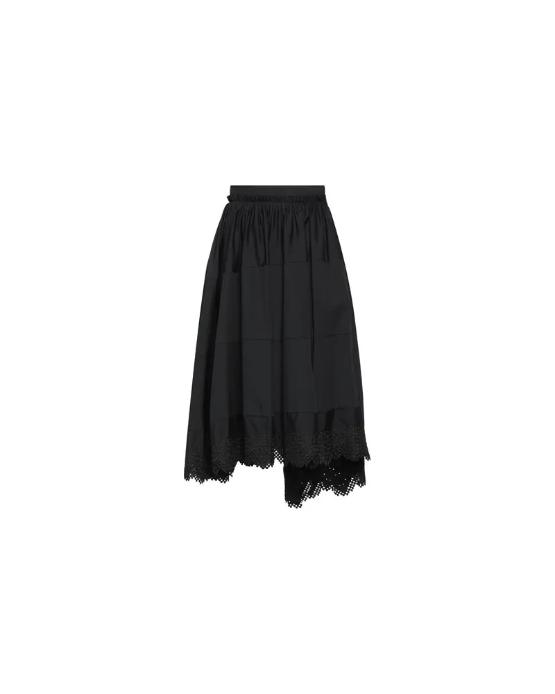 HIGH HOSEN & RÖCKE - Midi-Röckeauf YOOX.COM Schwarz