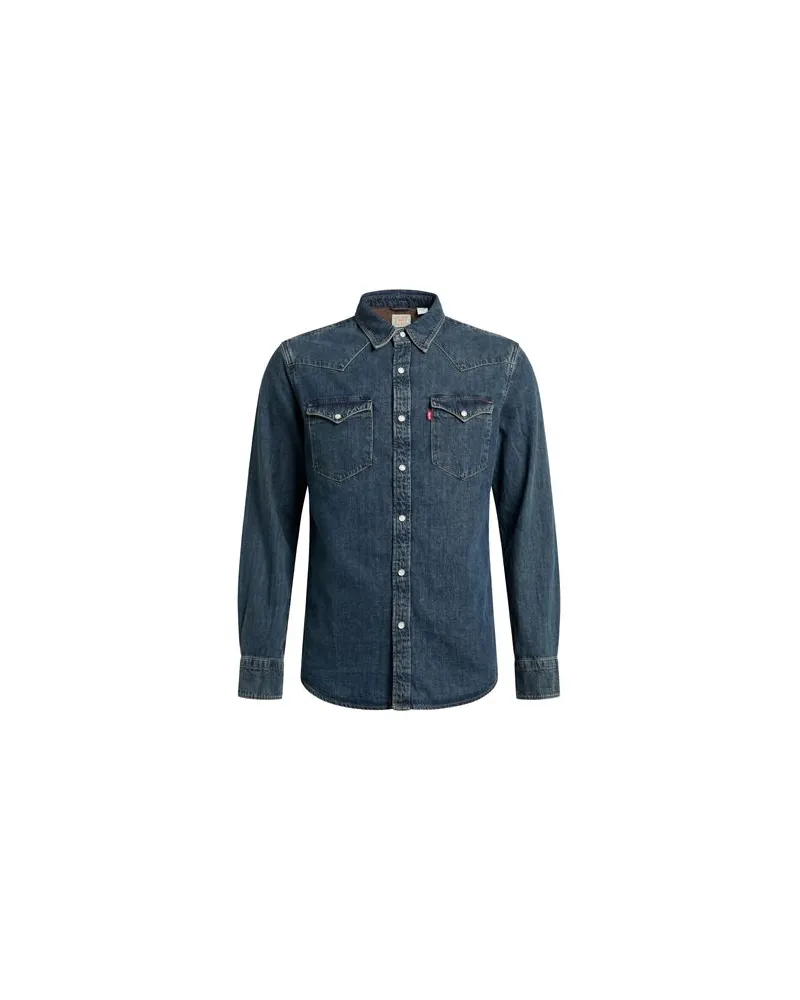 Levi's TOPS - Jeanshemdenauf YOOX.COM Blau