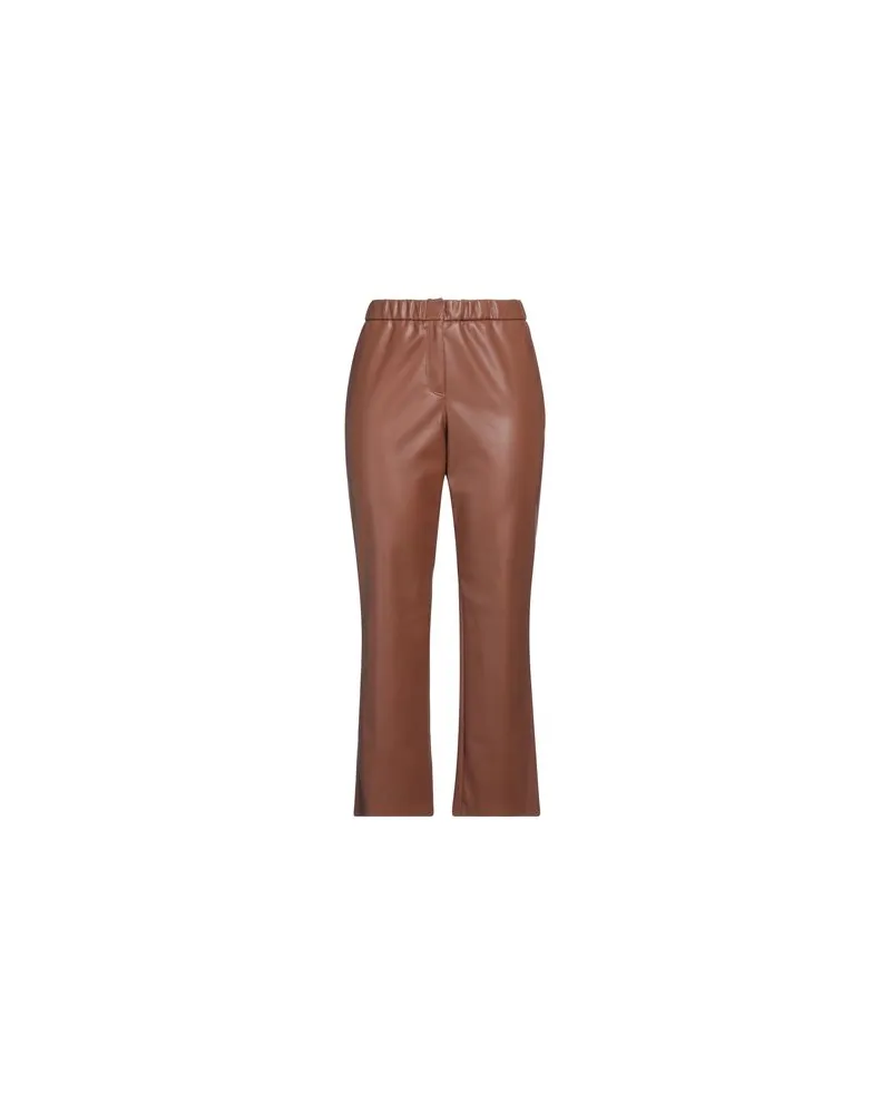 Semicouture HOSEN & RÖCKE - Hosenauf YOOX.COM Braun