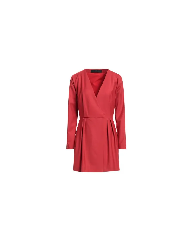 Federica Tosi KLEIDER - Mini-Kleiderauf YOOX.COM Rot
