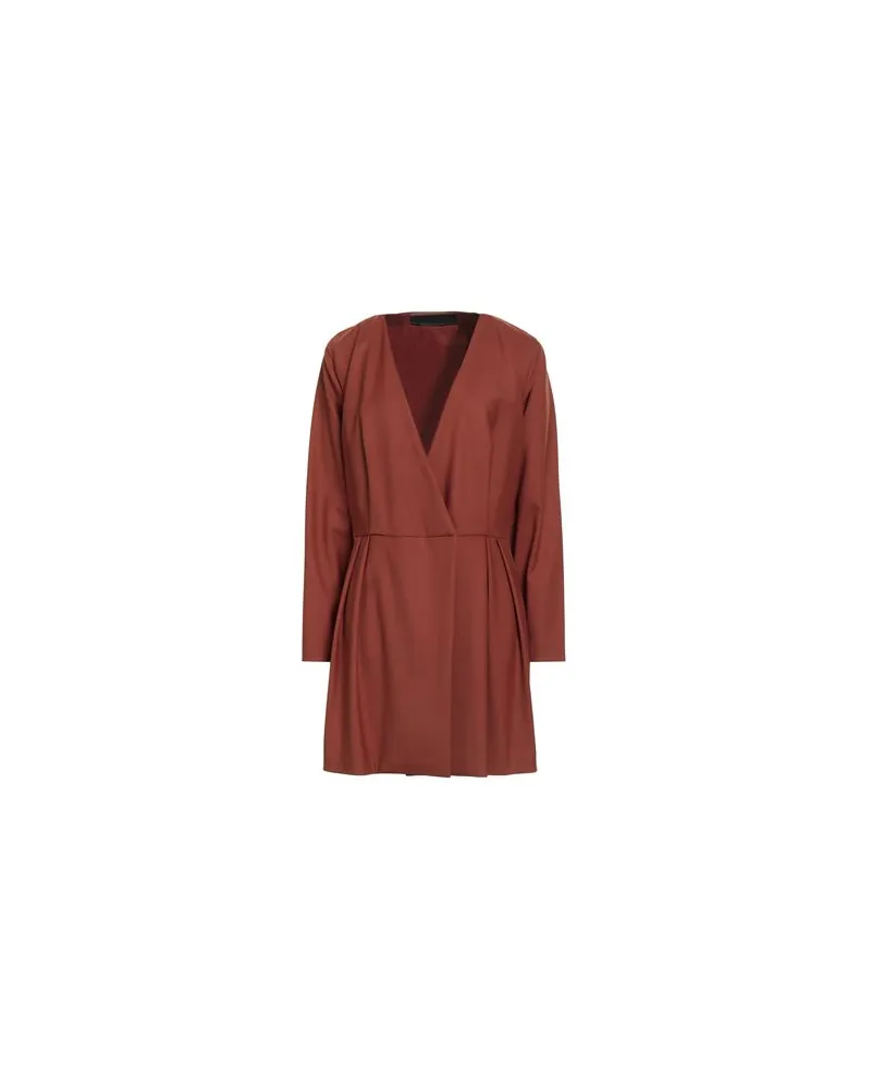 Federica Tosi KLEIDER - Mini-Kleiderauf YOOX.COM Braun