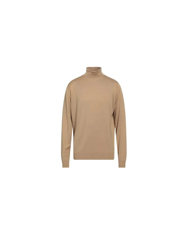 John Smedley STRICKWAREN - Rollkragenpulloverauf YOOX.COM Sand