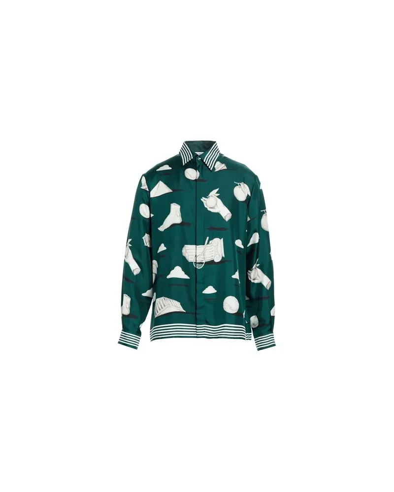 Casablanca Paris TOPS - Hemdenauf YOOX.COM Dunkelgrün