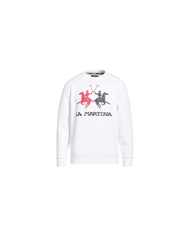 La Martina TOPS - Sweatshirtsauf YOOX.COM Weiß