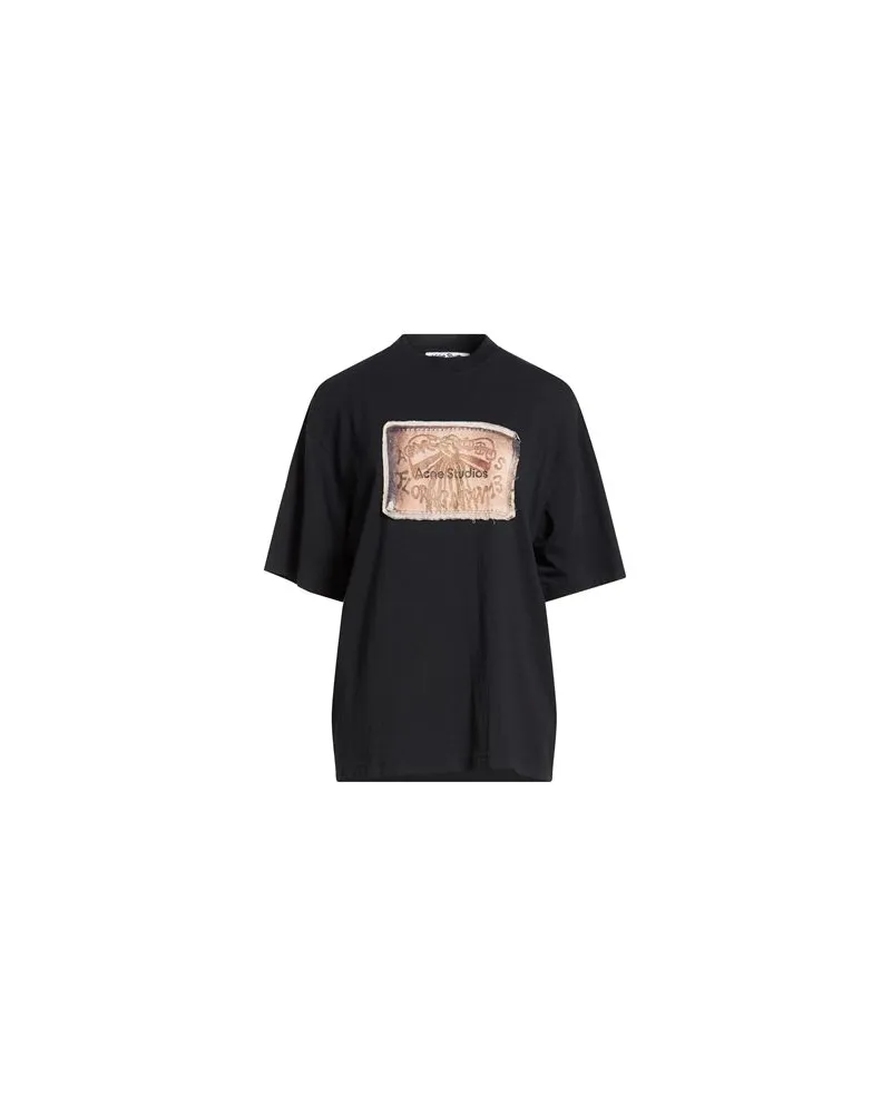 Acne Studios TOPS - T-shirtsauf YOOX.COM Schwarz