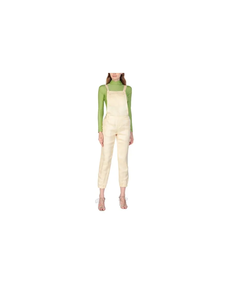 Ermanno Scervino OVERALLS - Lange Overallsauf YOOX.COM Sand