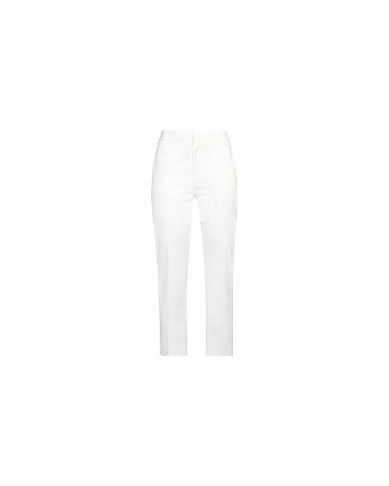 Dondup HOSEN & RÖCKE - Hosenauf YOOX.COM Weiß