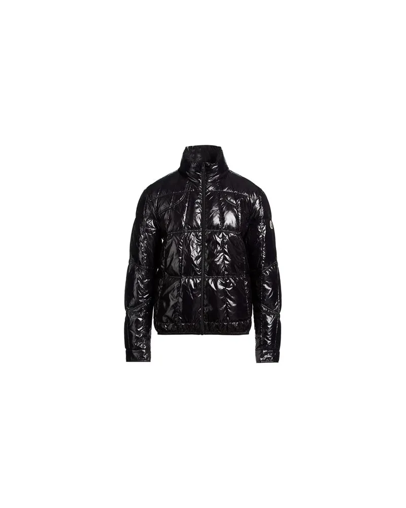 Moncler JACKEN & MÄNTEL - Pufferjacken & Daunenjackenauf YOOX.COM Schwarz
