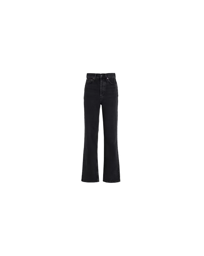 Topshop HOSEN & RÖCKE - Jeanshosenauf YOOX.COM Schwarz